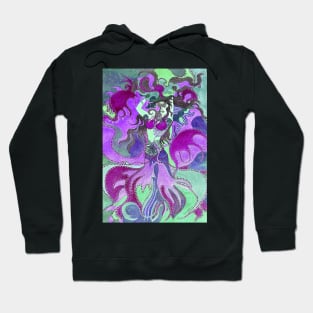 Dancing Mermaid Painting Hoodie